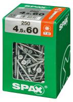 SPAX TRX Senkkopf WIROX 4,5x60 XXL 250 St.