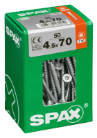 SPAX TRX Senkkopf WIROX 4,5x70 L 50 St.