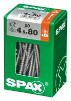 SPAX TRX Senkkopf WIROX 4,5x80 L 50 St.