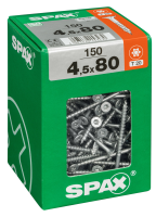 SPAX TRX Senkkopf WIROX 4,5x80 XXL 150 St.