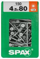 SPAX TRX Senkkopf WIROX 4,5x80 XXL 150 St