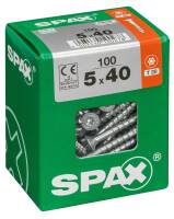 SPAX TRX Senkkopf WIROX 5x40 L 100 St.