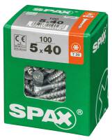 SPAX TRX Senkkopf WIROX 5x40 L 100 St.