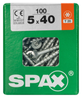 SPAX TRX Senkkopf WIROX 5x40 L 100 St.