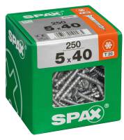 SPAX TRX Senkkopf WIROX 5x40 XXL 250 St.