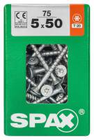 SPAX TRX Senkkopf WIROX 5x50 L 75 St.