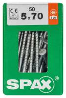 SPAX TRX Senkkopf WIROX 5x70 L 50 St.