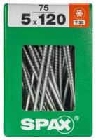 SPAX TRX Senkkopf WIROX 5x120 XXL 75 St.