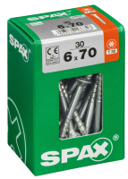 SPAX TRX Senkkopf WIROX 6x70 L 30 St.