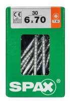 SPAX TRX Senkkopf WIROX 6x70 L 30 St.