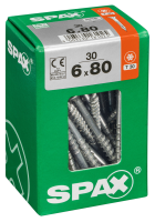SPAX TRX Senkkopf WIROX 6x80 L 30 St.
