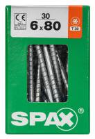 SPAX TRX Senkkopf WIROX 6x80 L 30 St.