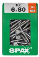 SPAX TRX Senkkopf WIROX 6x80 XXL 100 St.