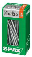 SPAX TRX Senkkopf WIROX 6x120 L 25 St.
