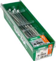 SPAX TRX Senkkopf WIROX 6x160 M-STK 20 St.