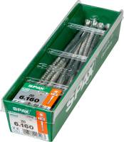 SPAX TRX Senkkopf WIROX 6x160 M-STK 20 St.