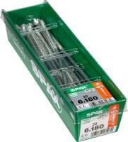 SPAX TRX Senkkopf WIROX 6x180 M-STK 20 St.