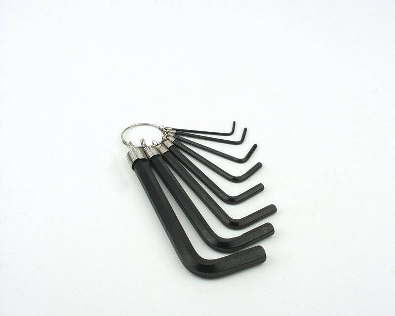 Innensechskantschlüsselsatz CV 2-10mm, 3,45 € 