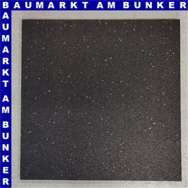 Gummimatte 60x60x1,5 cm Waschmaschinenunterlage, Antirutschmatte & Antivibrationsmatte