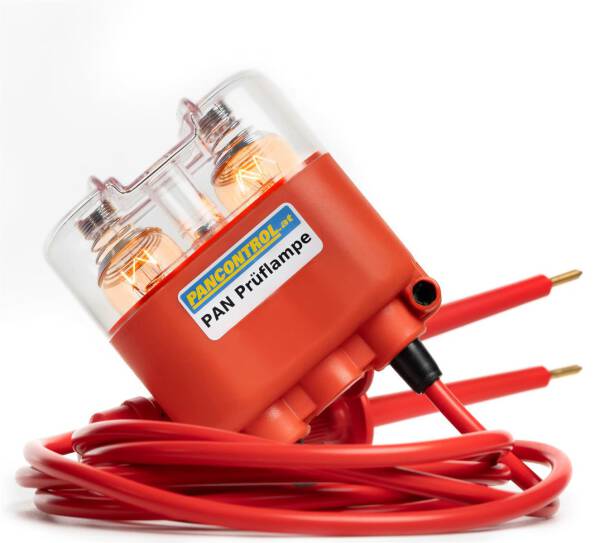 Prüflampe 100 - 500V AC/ DC Made in EU / Spannungsprüfer 2-polig