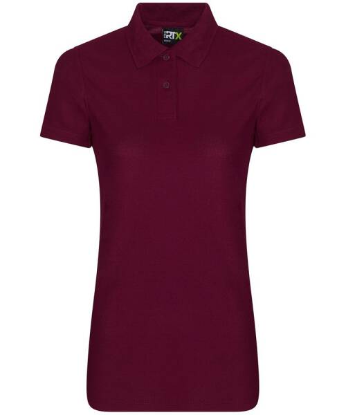 RX05F ProRTX Womens pro polyester polo Burgundy Gr. 2XL