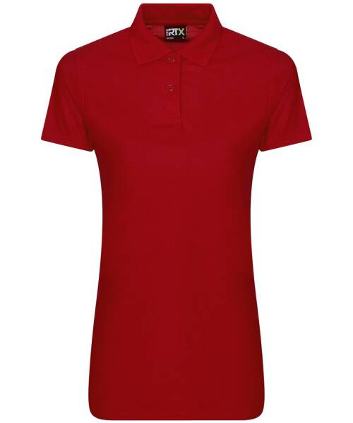 RX05F ProRTX Womens pro polyester polo Red Gr. L