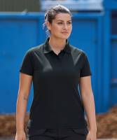 RX05F ProRTX Womens pro polyester polo Black Gr. S