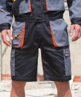 R319X Result Workguard Work-Guard lite shorts Royal/Navy/Orange Gr. S