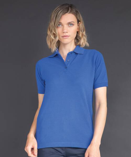 HB401 Henbury Womens 65/35 polo shirt Royal Gr. XL