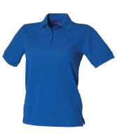 HB401 Henbury Womens 65/35 polo shirt Royal Gr. XL