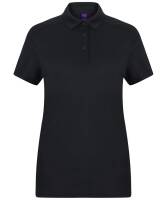 HB461 Henbury Womens stretch polo shirt with wicking...