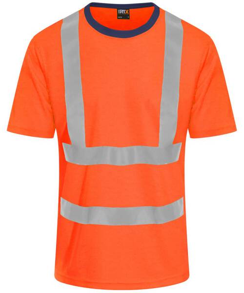 RX720 ProRTX High Visibility High visibility t-shirt HV Orange/ Navy Gr. 2XL
