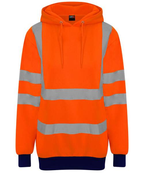 RX740 ProRTX High Visibility High visibility hoodie HV Orange/ Navy Gr. S