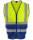 RX705 ProRTX High Visibility Executive waistcoat HV Yellow/ Royal Blue Gr. L