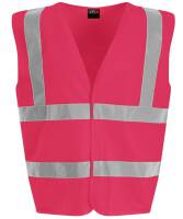 RX70J ProRTX High Visibility Kids waistcoat Pink Gr. S