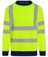 RX730 ProRTX High Visibility High visibility sweatshirt HV Yellow/ Navy Gr. M