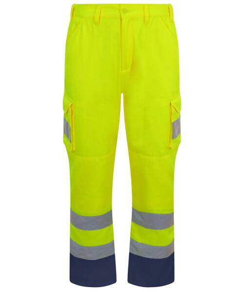 RX760 ProRTX High Visibility Cargo trousers HV Yellow Gr. L Reg