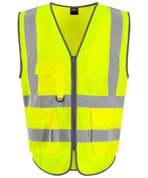 RX705 ProRTX High Visibility Executive waistcoat HV Yellow Gr. 3XL