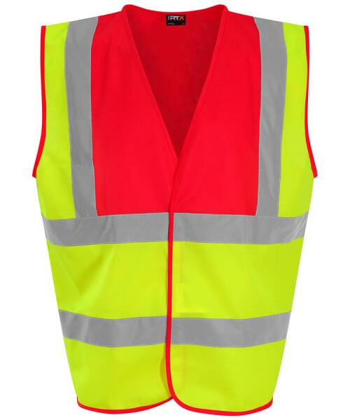 RX700 ProRTX High Visibility Waistcoat HV Yellow/ Red Gr. 2XL