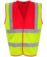 RX700 ProRTX High Visibility Waistcoat HV Yellow/ Red Gr. XL
