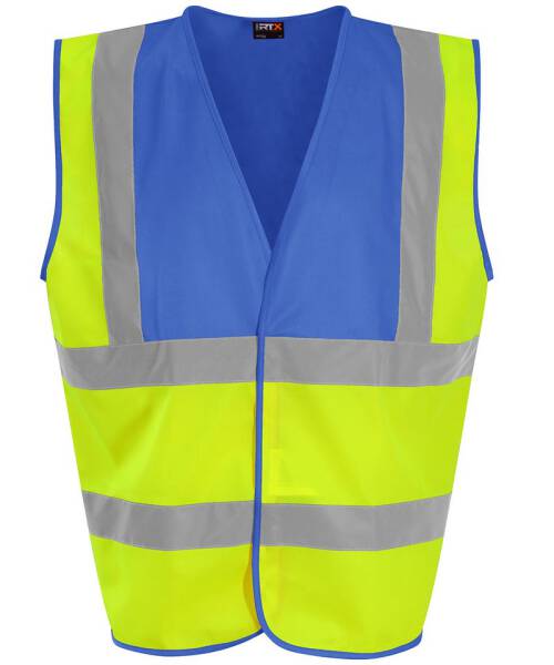 RX700 ProRTX High Visibility Waistcoat HV Yellow/ Royal Blue Gr. S
