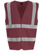 RX700 ProRTX High Visibility Waistcoat Maroon Gr. L