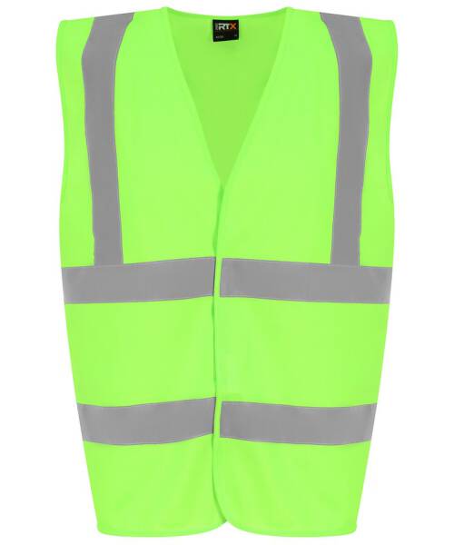 RX70J ProRTX High Visibility Kids waistcoat Lime Gr. M