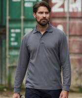 RX102 ProRTX Pro long sleeve polo Solid Grey Gr. 2XL