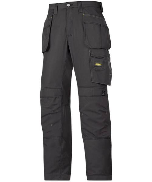 SI004 Snickers Ripstop trousers (3213) Black/Black Gr. 38 Short