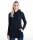 JH005 AWDis Just Hoods Womens longline hoodie New French Navy Gr. S
