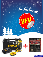 DeWALT 18,0 Volt XR Bohrschrauber + Drill & Drive...