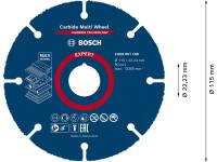 Carbide Multiwheel 115x22.23mm EXPERT