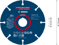 Carbide Multiwheel 115x22.23mm EXPERT