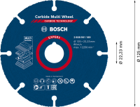 Carbide Multiwheel 125x22.23mm EXPERT